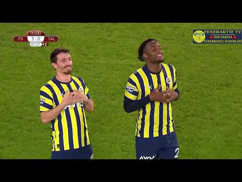 Fenerbahçe 3-0 Salernitana  Michy Batshuayi'nin Skoru 3-0 Yapan Golü! Maç Özeti linki açıklamada