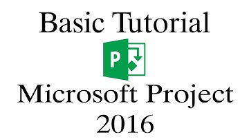 Create new file and Interface Microsoft Project 2016 ||Construction and Design Academy