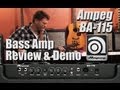 Ampeg BA-115 Bass Amp Review & Demo