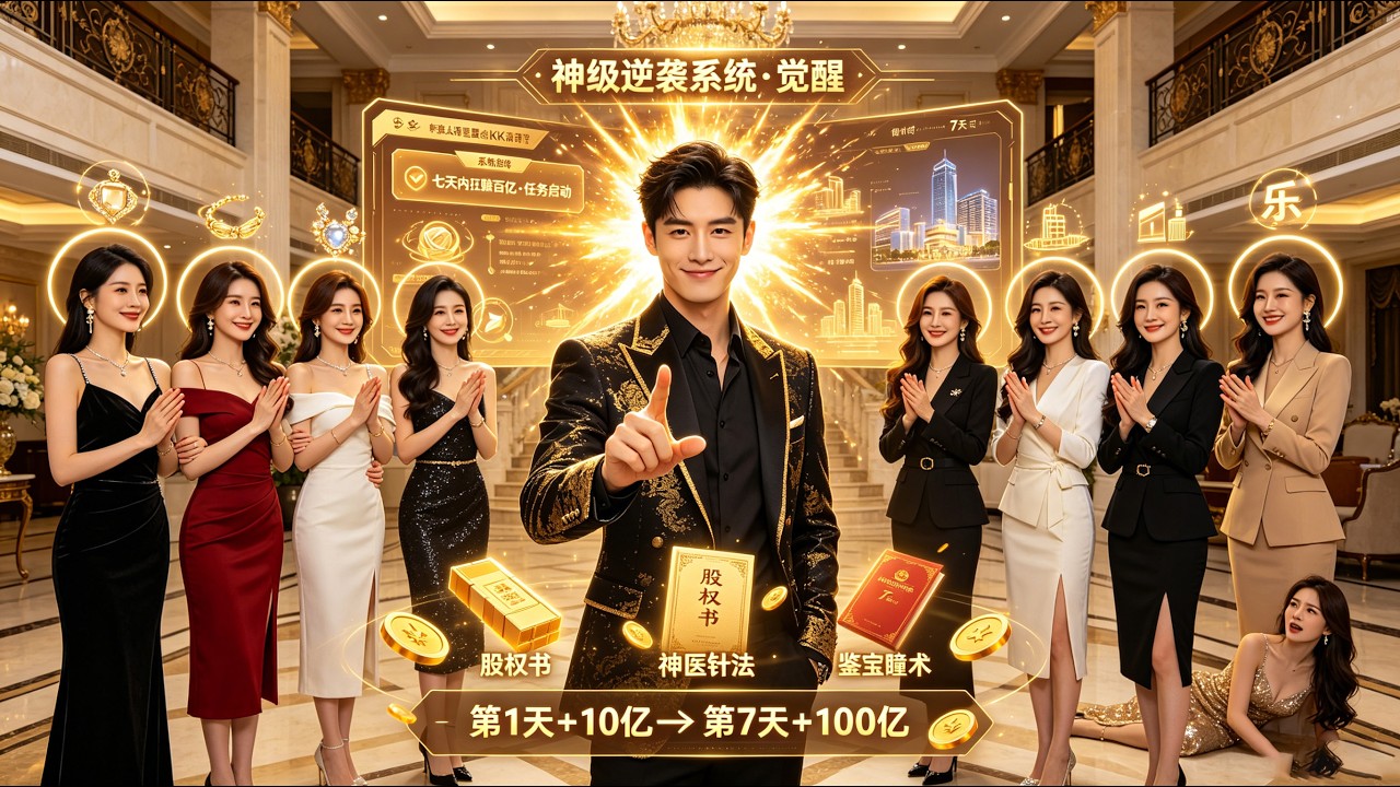 落魄棄少逆襲：開局多了九個神級姐姐