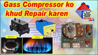 Gas Compressor Repair At Home. Technical Zone