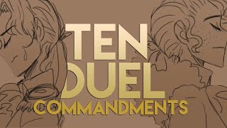 Alexander Hamilton: Ten Duel Commandments  | SWAPPED AU