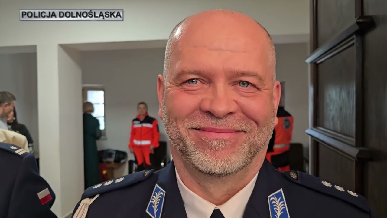 Pożegnanie z mundurem przedstawicieli kadry kierowniczej Komendy Wojewódzkiej Policji we Wrocławiu