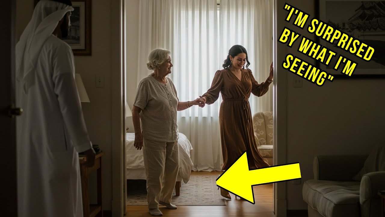 Arab billionaire executive's grandmother hadn't walked in 17 years — until the new black maid did.