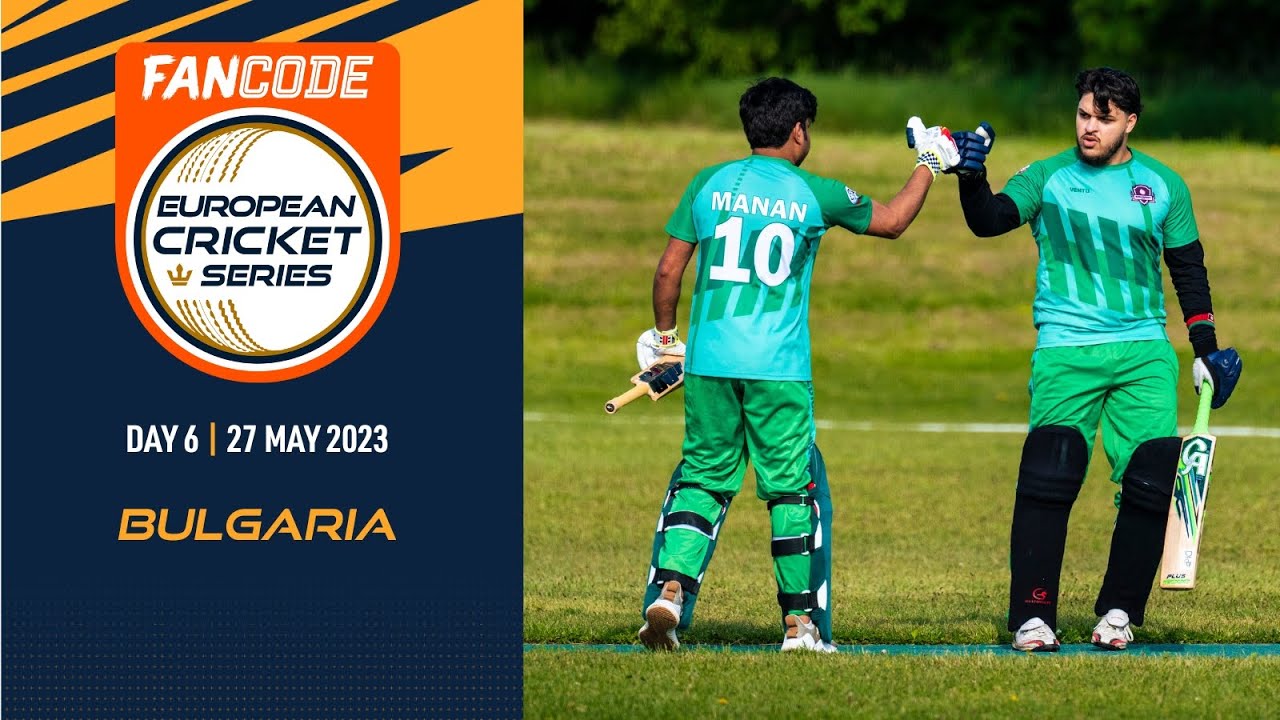 🔴 FanCode ECS Bulgaria, 2023 Day 6 T10 Live Cricket European Cricket 