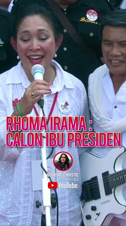 Rhoma Irama : Calon Ibu Presiden Titiek Soeharto #titieksoeharto #rhomairama