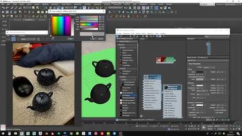 Redshift Matte Shadow Catcher
