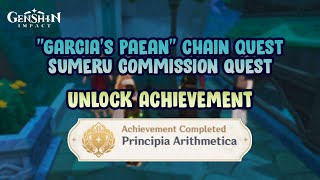 Garcia s Paean Sumeru commission - Achievement Principia Arithmetica Genshin Impact