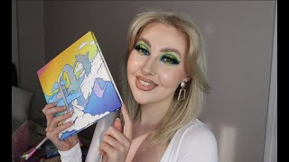 Made by Mitchell Head in the clouds palette - colourful spot light eye