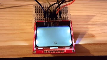 Raspberry Pi and Nokia 5110 LCD