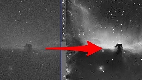 How to Process the Horsehead Nebula (H-alpha) in PixInsight