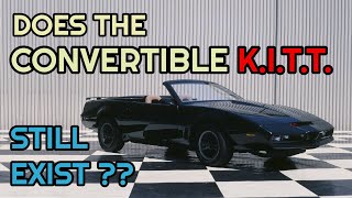Does the Convertible KITT Still Exist? See the Car that ALMOST Became Knight Rider's Rag Top!