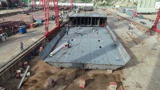 62.8M Rina Cl Unrestric Area Service Landing Craft Construct Hull In Shipyard September 20,2023