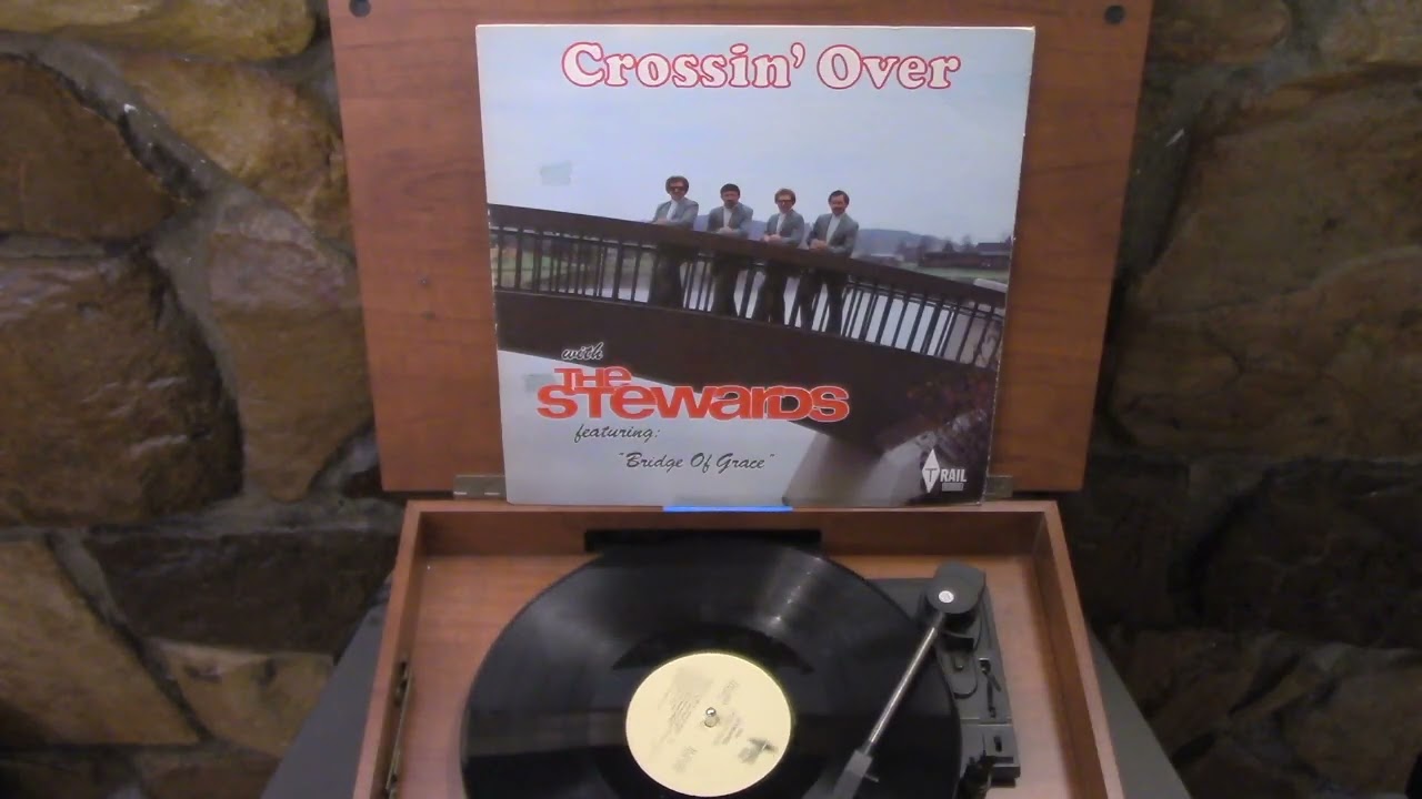 Виниловая пластинка Stewards Crossin' Over 1983 года, госпел, Bridge of Grace