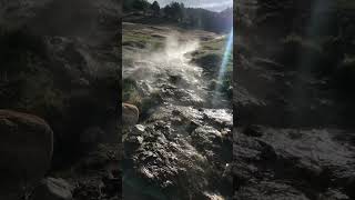 Warm up with a natural hot spring!#visitidaho