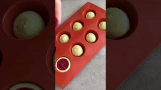 РЕЦЕПТ МОТИ Малина-Фисташка от @olya_cakes ❤️Mochi Pistachio Raspberry Recipe