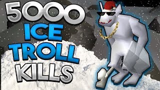 Loot From 5,000 Ice Trolls