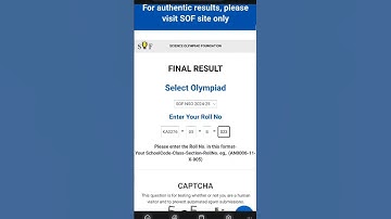 How to search National Science Olympiad (NSO) level 1 results for 2024–2025 #nso #sof #level1