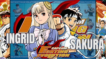 [Steam Deck] Capcom Fighting Collection 2: Capcom Fighting Evolution - Ingrid & Sakura