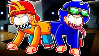 SPEEDY y MILO están POSEÍDOS por la MALDICIÓN del FANTASMA en Roblox BROOKHAVEN!