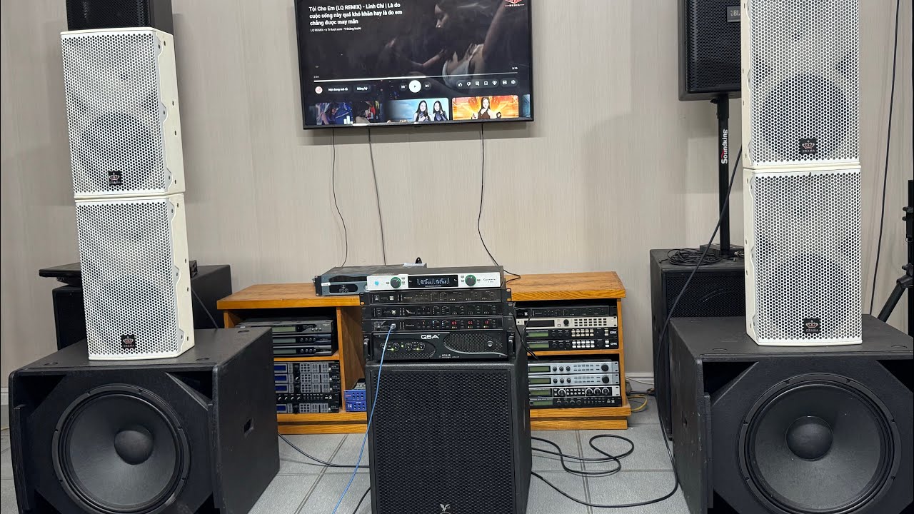 Sub 40 Bass Eminence sịn sò chơi đã quá. Nguyên dàn hơn 20tr toàn đồ hiệu BAO HAY luôn ạ.