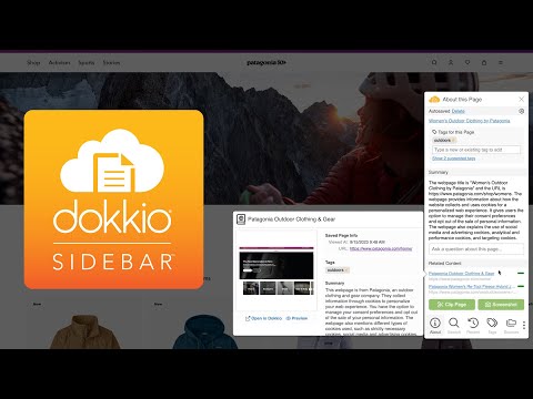 Dokkio Sidebar video preview 2