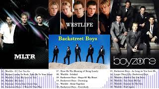 MLTR, Backstreet Boys, Westlife, Boyzone Greatest Hits - 90s Boyband Love Songs Full Album