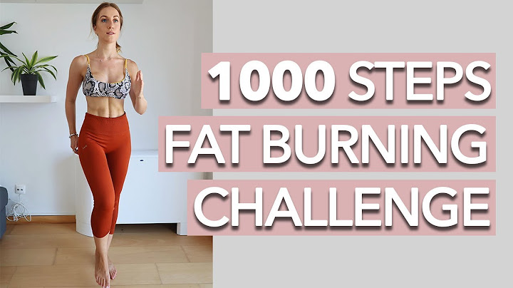 7 Minute 1000 Steps Fat Burning Challenge