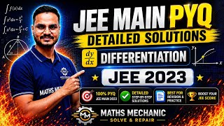 JEE 2023 PYQ Fast Trick + Detailed Solution | Srinivasa padhi | Maths Mechanic 