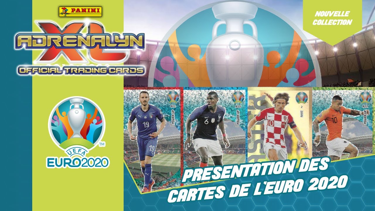 Presentation Des Cartes Panini Adrenalyn Euro Youtube