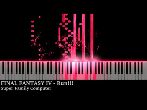 Final Fantasy IV - 脱出！（Run!!!） - ピアノ