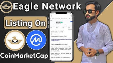 Eagle Network EGON Listing on Coinmarketcap CMC Exchange - Crypto News