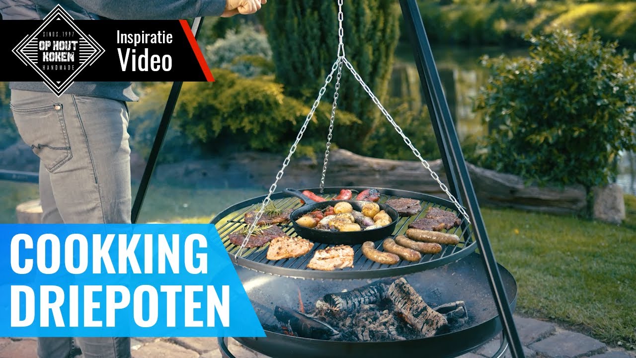 Hinder artikel gevangenis Vuurschaal Montana en driepoot | Inspiratie Video | CookKing - YouTube