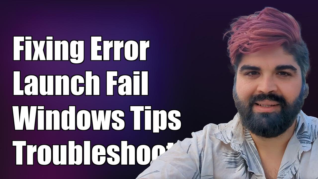 Fixing 'Failed to Launch Application Server' Error on Windows ...