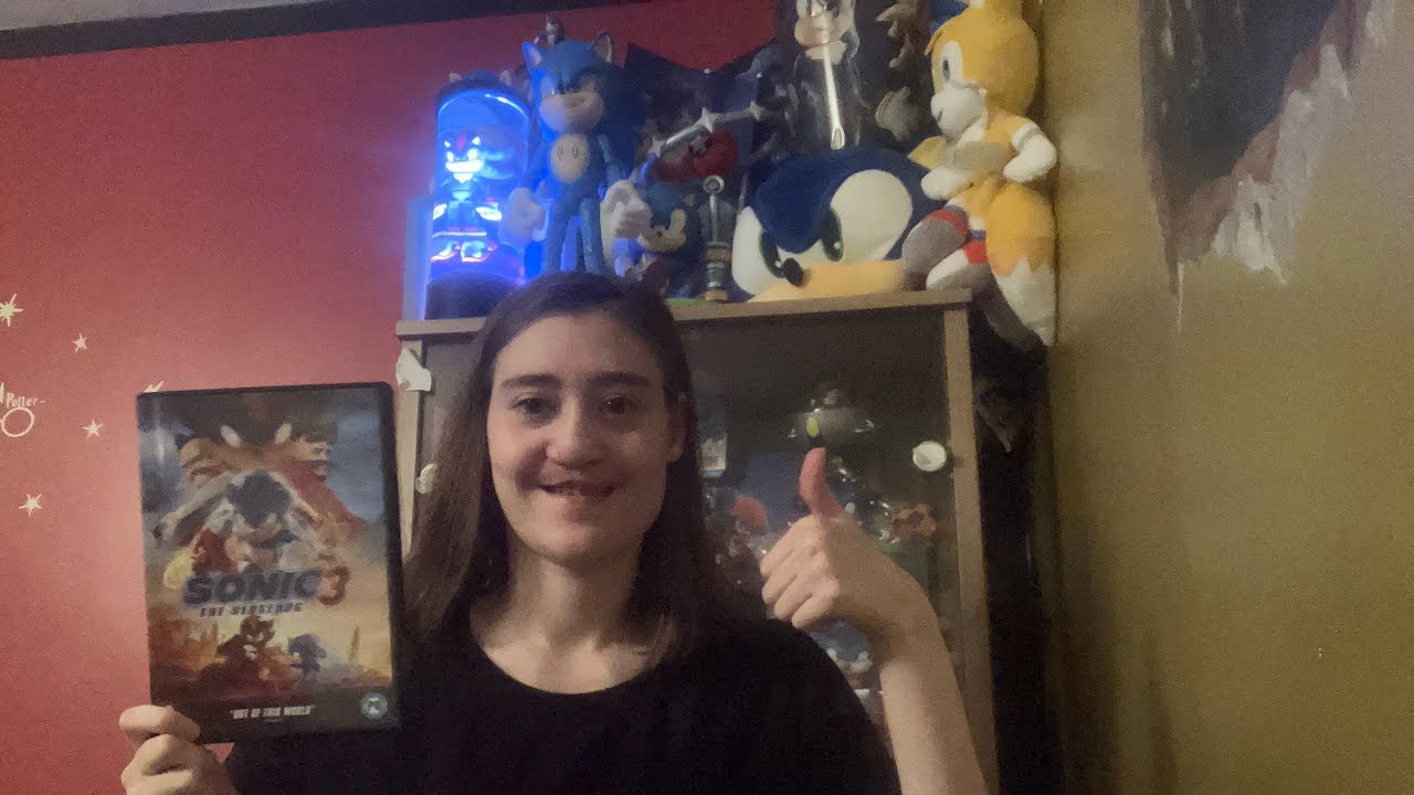 Sonic Movie 3  DVD  UK Unboxing and ￼￼ review