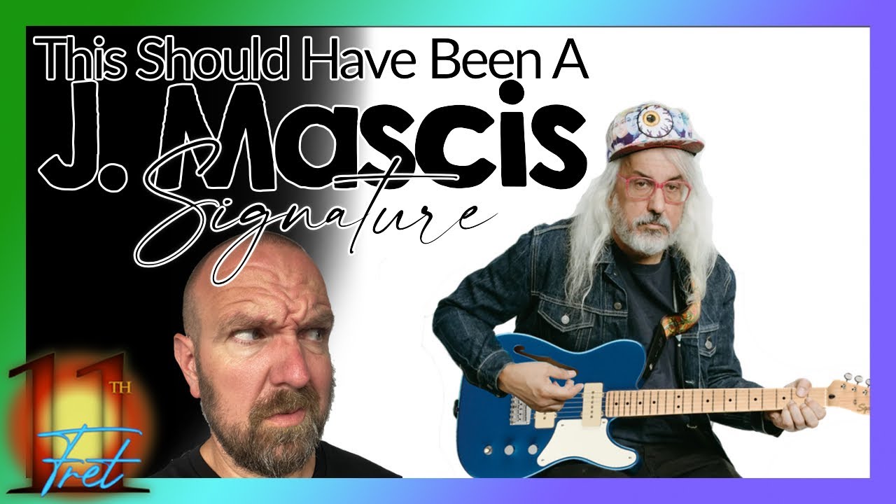 This Squier Paranormal Cabronita Telecaster Thinline SHOULD HAVE been a J MASCIS but wasn't.