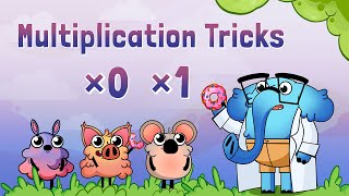 Multiplication by 0 and 1 | Multiplication Tricks for Kids screenshot 5