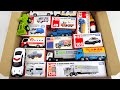 トミカ☆ はたらくくるまのミニカーをトミカ箱に収納する!パトカー救急車 Store minicars of service vehicles in Tomica boxes! workcar