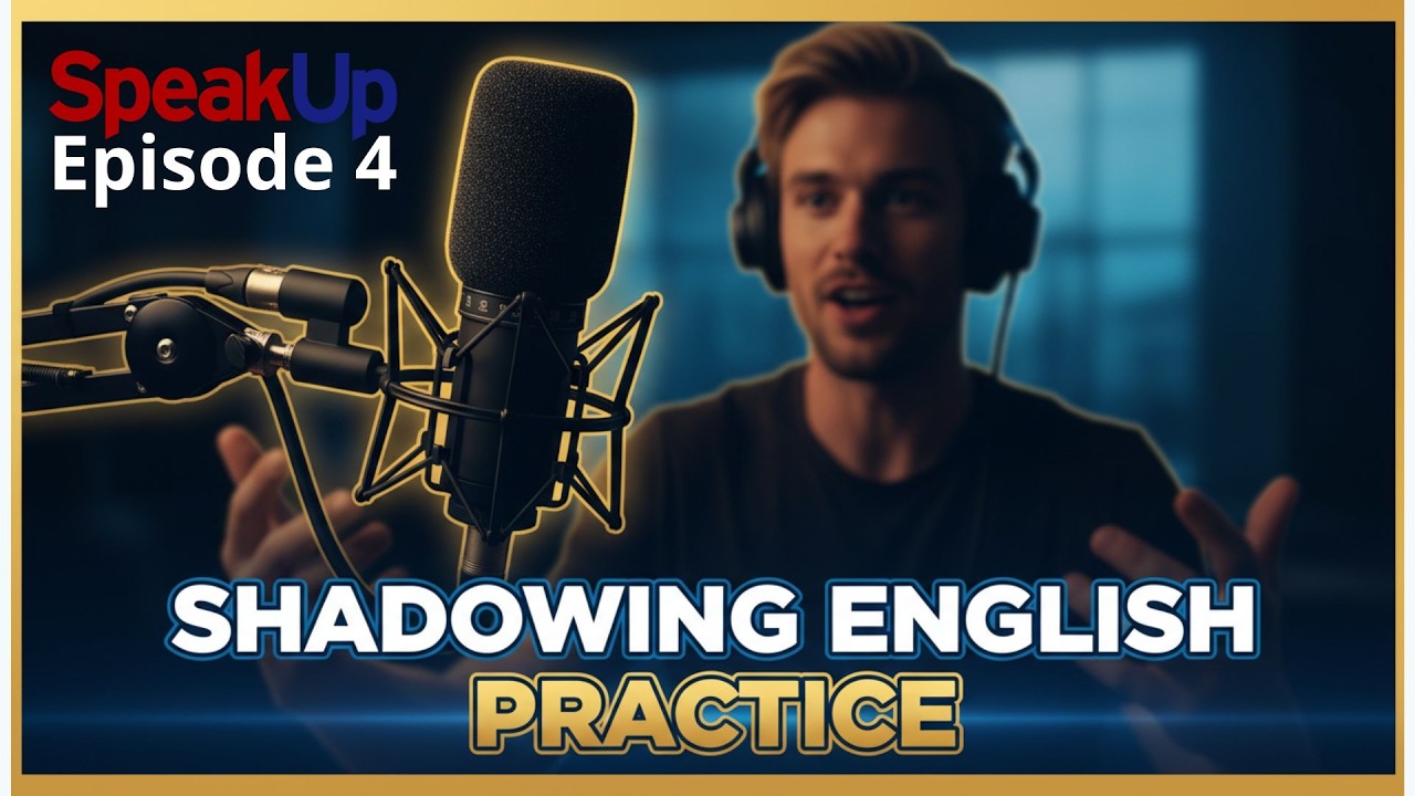 Speak English Fluently | Shadowing English Speaking Practice 