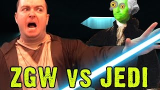zombie george washington vs jedi with bobjenz