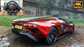 Lamborghini Countach LPI 800-4 | Forza Horizon 5 | Thrustmaster TX - Gameplay