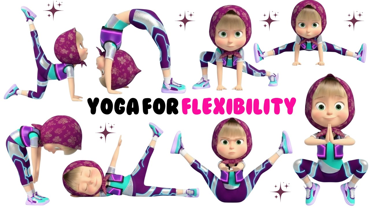 Easy Yoga for Kids: Healthy Posture in 8 Minutes! | Yoga for Flexibility | Yoga Poses for Children