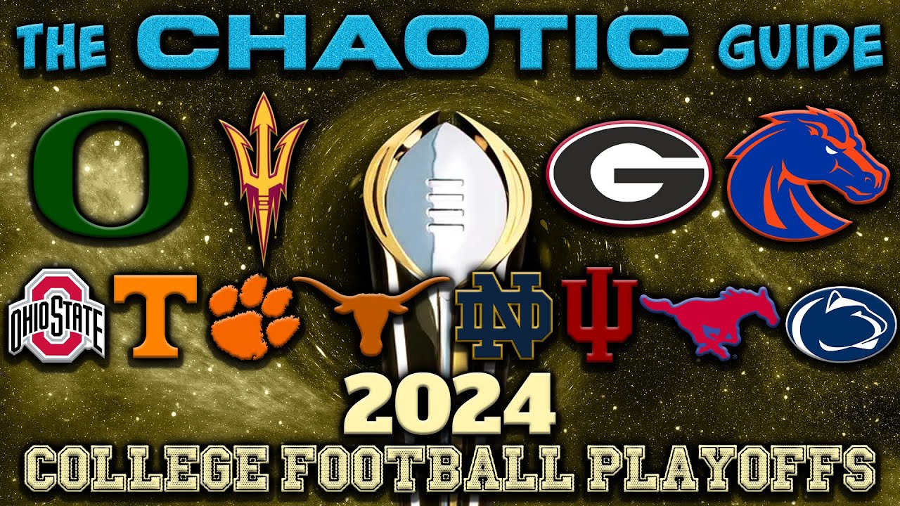 The Chaotic Guide to the 2024 College Football Playoffs - YouTube