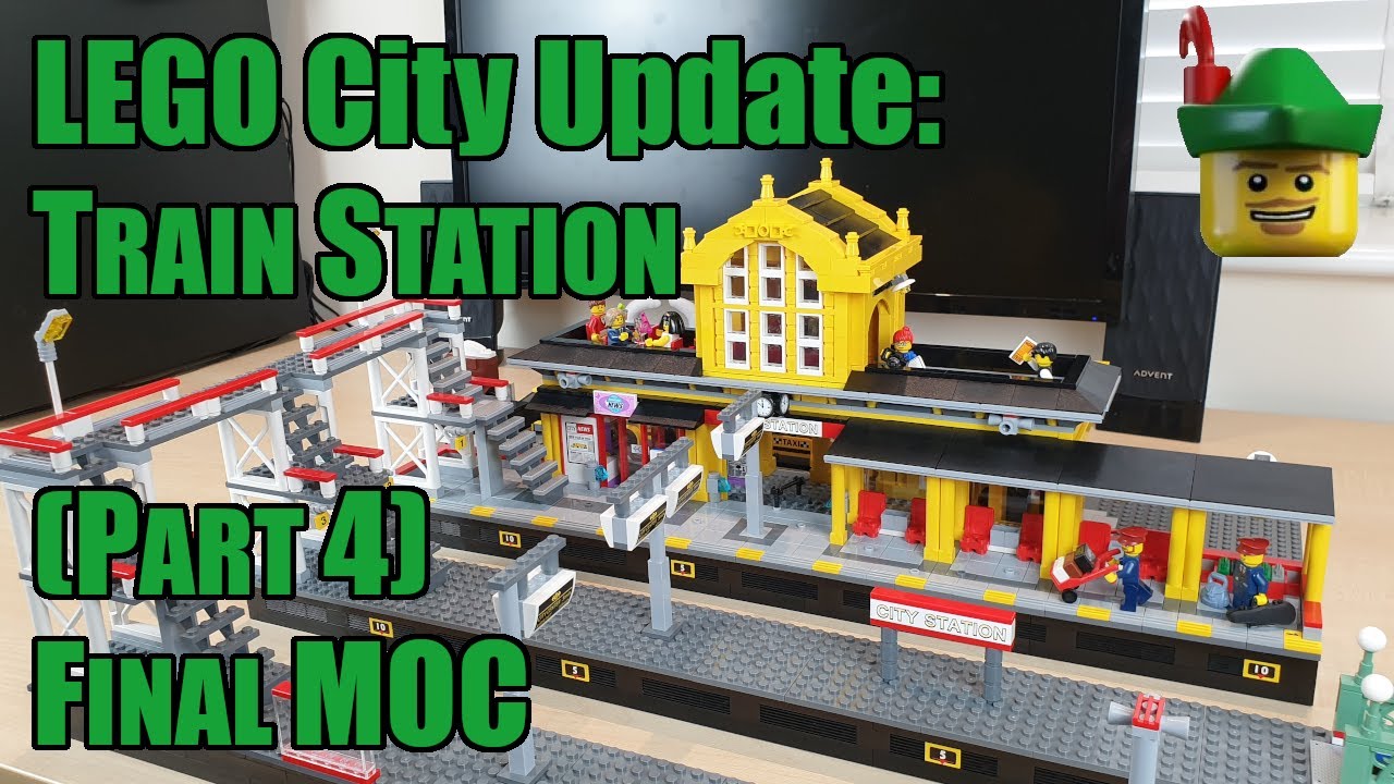 Comment construire une station LEGO ?