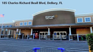 Shopping at Walmart Neighborhood Market in DeBary Florida - Store 3606