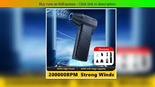 X6 Powerful Air Blower 200000RPM Brushless Violent Fan Vacuum Dust Cleaner Strong Winds 53m\/s Turbo