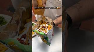 VIRAL BRING YOUR OWN BAG IN JUST 99/-😋 #byob #puffcorn #shortsfeed #ytshortsindia