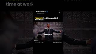 how top Ceo's spend time at work @SlashFinancial #ceomindset #podcastclips #elonmusk