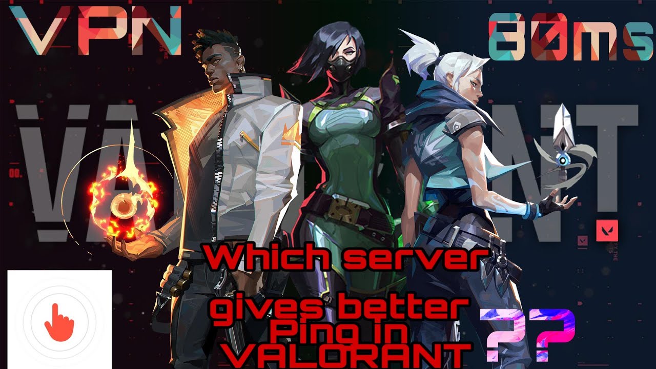 Using Free VPN to Fix high ping in Valorant || getting 80 - 90 ms while playing������������ - YouTube