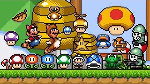 SMBX 1.4.4 - My Custom GFX | PowerUps GFX (SMB3: Modern Style). HD